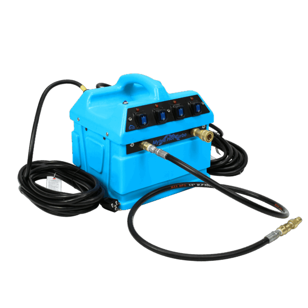Mytee Hot Twin Turbo, 4,800 total watts