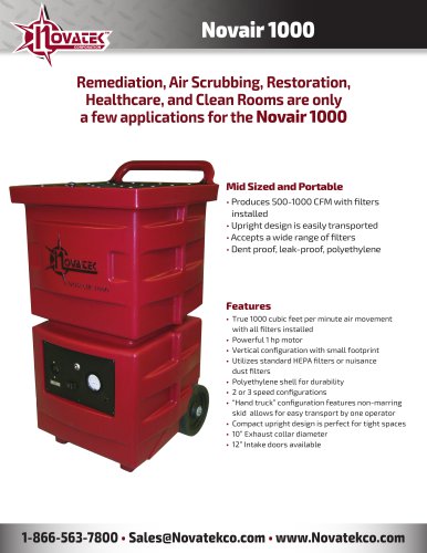 Novair1000 - 12″ Vac Door